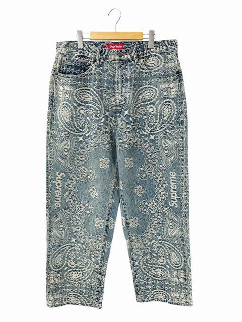 シュプリーム SUPREME 25SS Bandana Jacquard Baggy Jean バンダナ