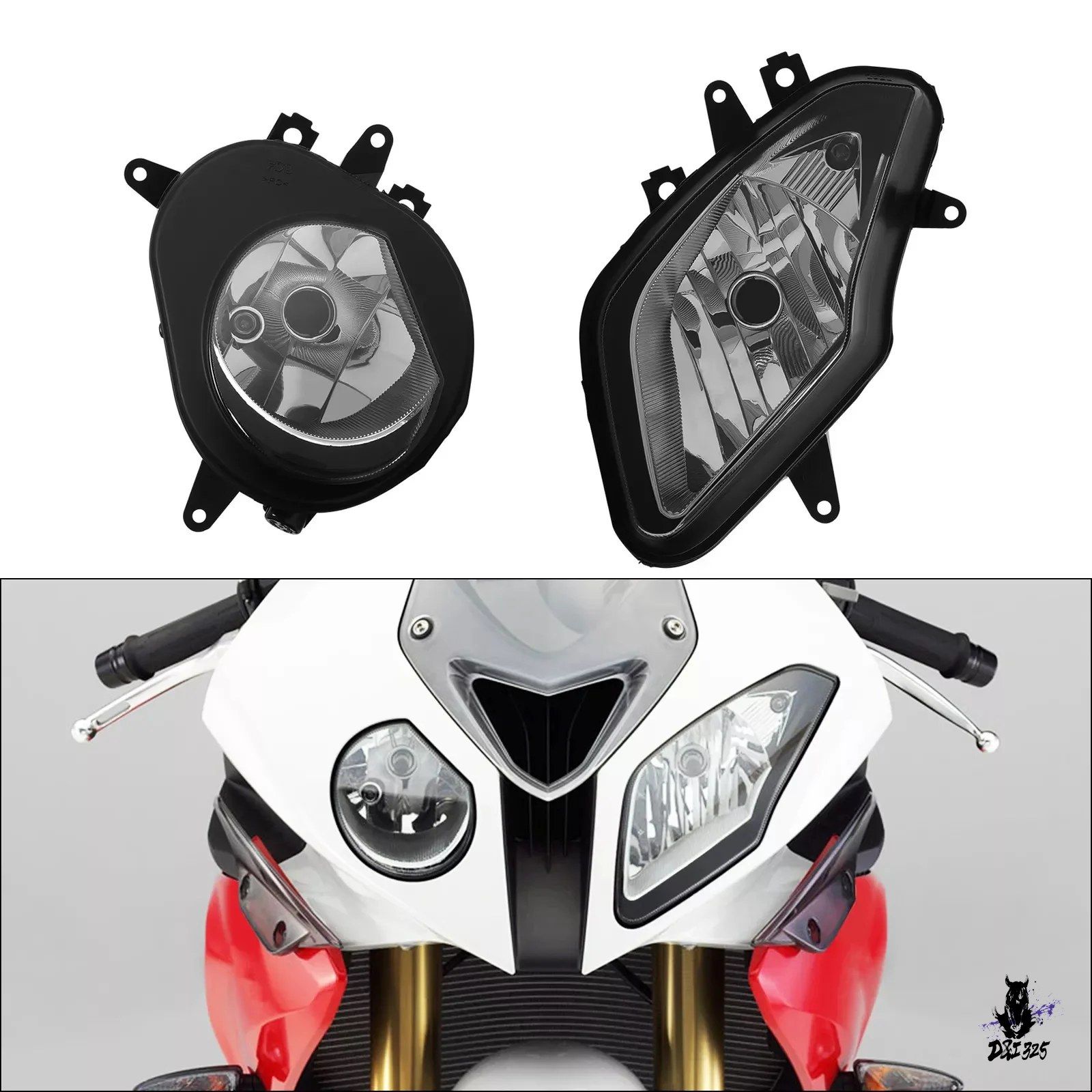 BMW S1000RR HP4 2009-2014 ヘッドライトアセンブリ