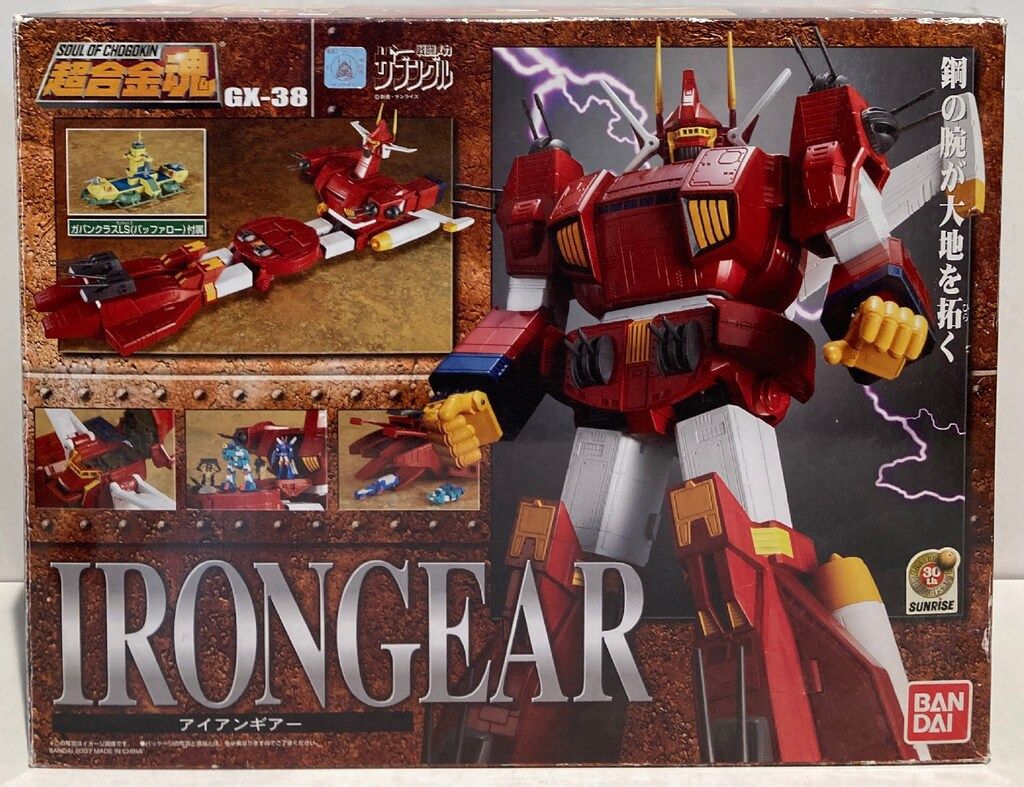 バンダイ 超合金魂 アイアンギアー GX-38