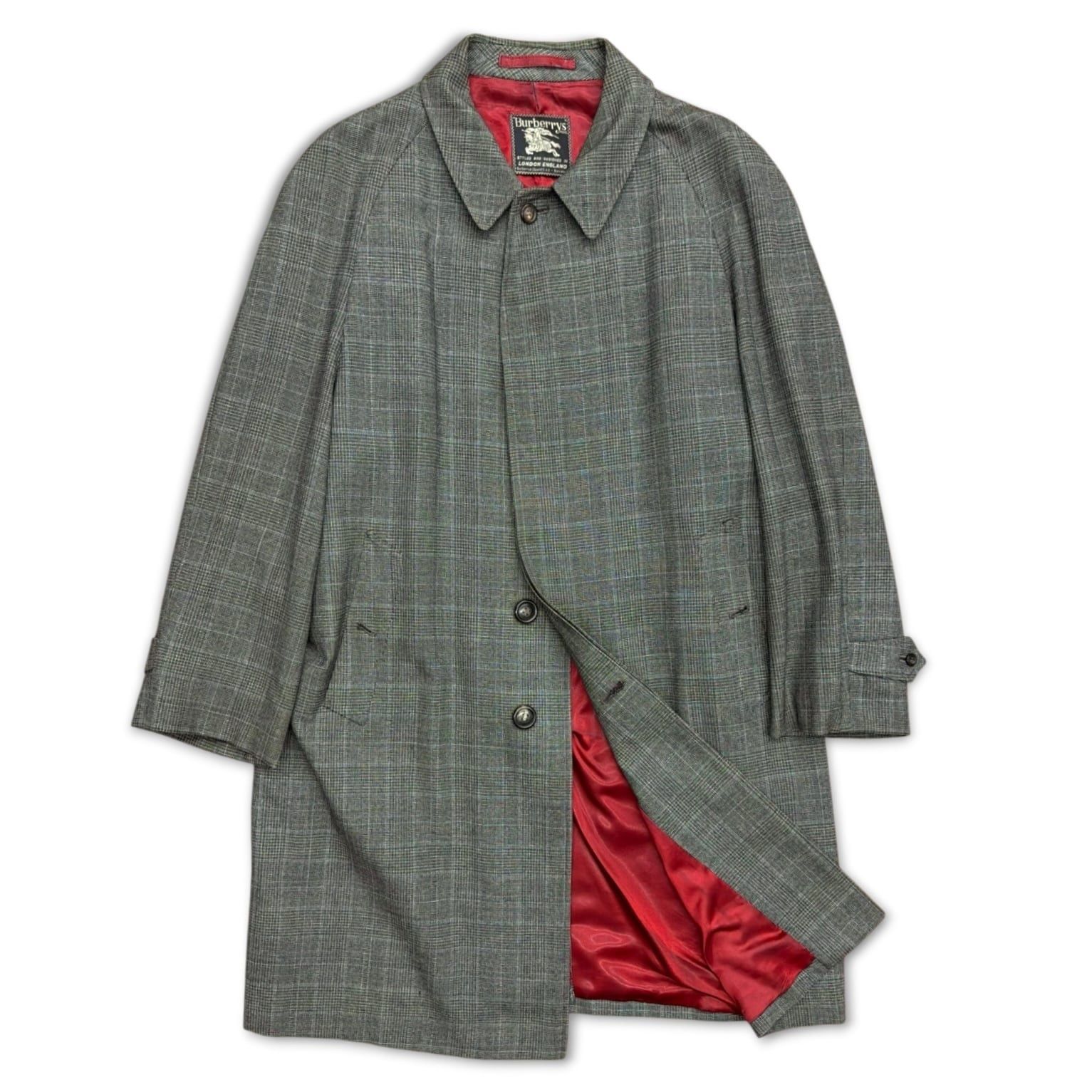 【burberrys】60s wool coat バーバリー　ウールコート　スペイン製