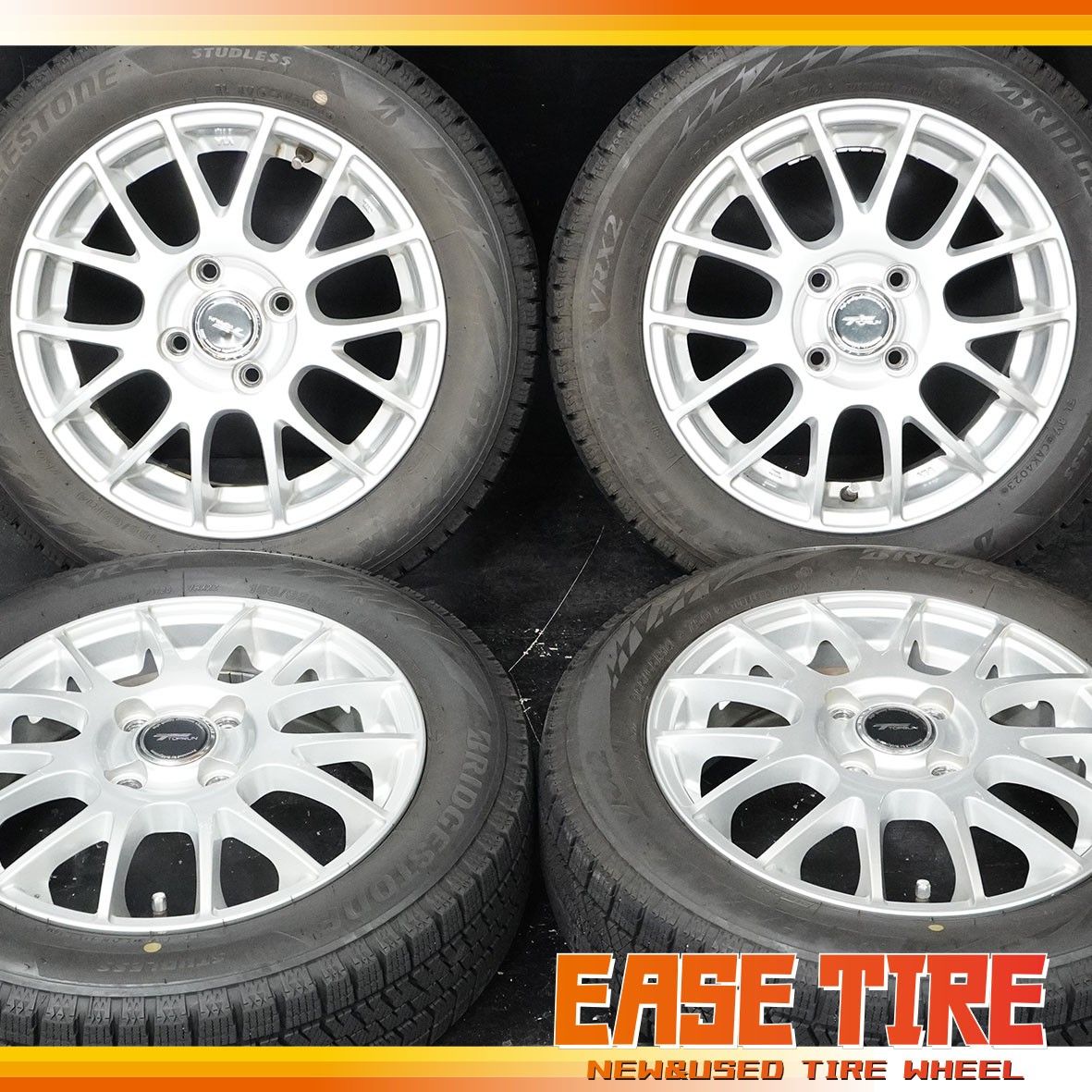 23年製 スタッドレス 155/65R14 ブリヂストン BLIZZAK VRX2 タイヤ