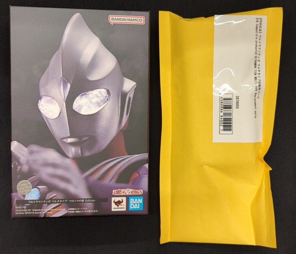 BANDAI SPIRITS S.H.Figuarts 真骨彫製法 ウルトラマンティガ マルチタイプ -ウルトラの星 Edition-/修正パーツ付 パーツ付