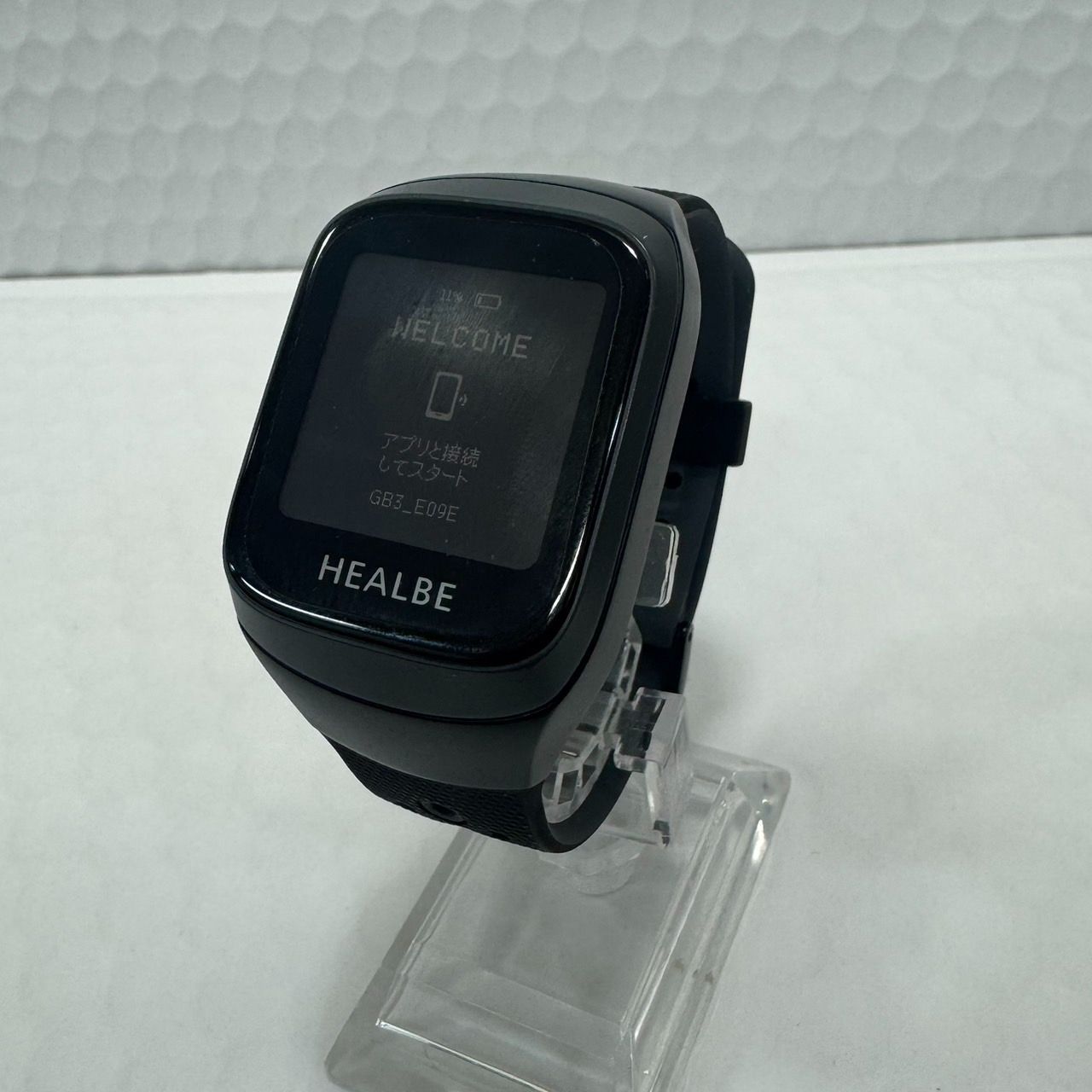 HEALBE GOBE3 スマートウォッチ ブラック ジャンク - メルカリ