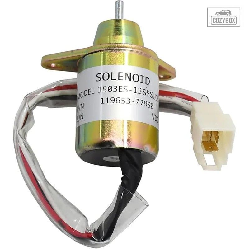 ディーゼルストップソレノイド SA-4614-T 1503ES-24S5SUC12S 24V Woodward 24V 燃料遮 9,681円