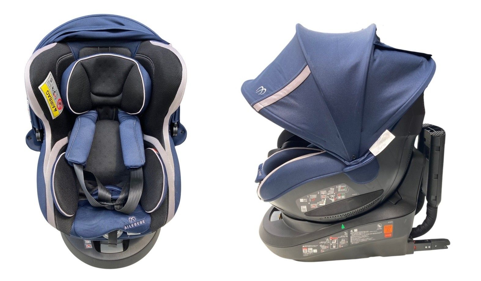 AILEBEBE エールべべ クルット3i グランス ISOFIX チャイルドシート