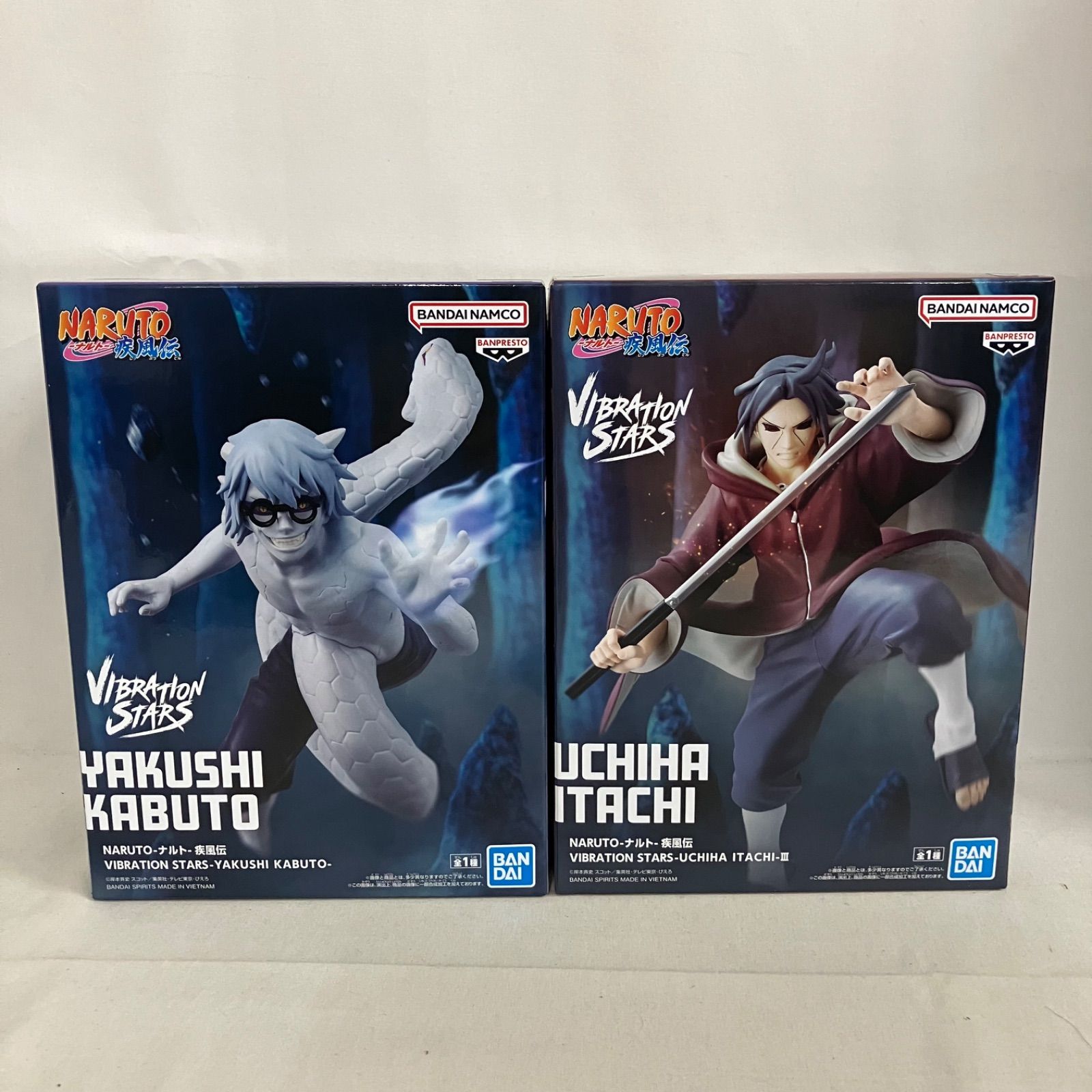 未開封 NARUTO疾風伝 VIBRATION STARS うちはイタチⅢ 薬師カブト
