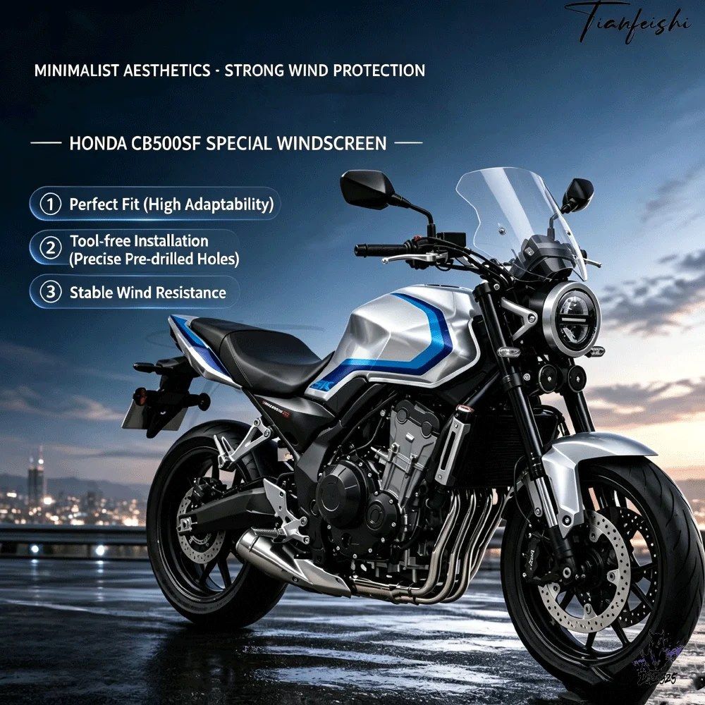 Honda CB500SF用 ウインドシールド デフレクター スクリーン