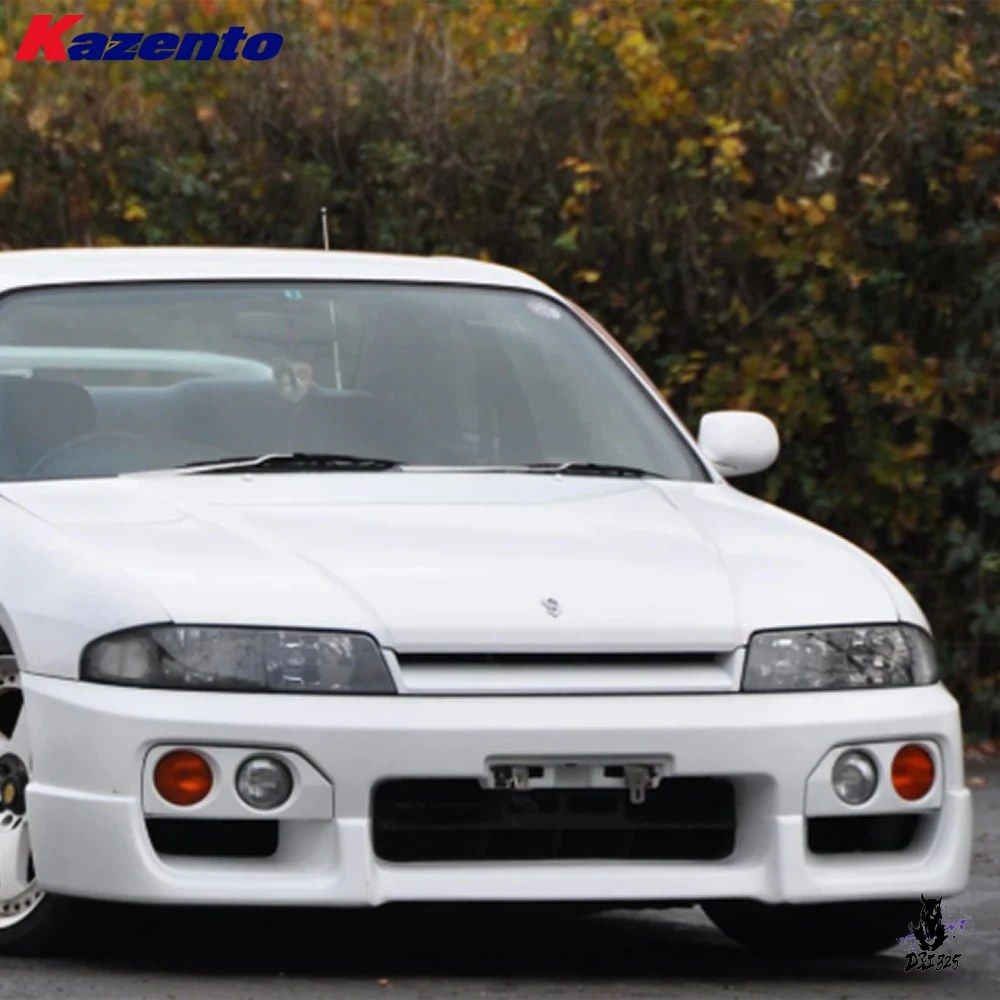 日産 スカイライン R33 スペック2 フロントバンパー フォグライトカバー