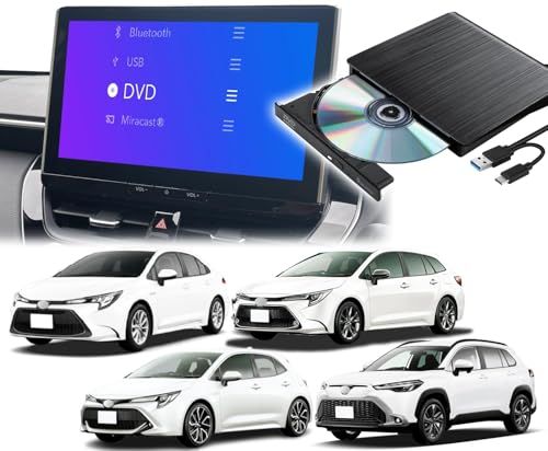 【カローラシリーズ適用】 OMEGATECH【国内正規品】 車載DVDプレーヤー 車用CDプレーヤー 純正ディスプレイオーディオ カーオーディオプレーヤー プラグアンドプレイ カローラ210系 カローラクロス10系 カローラスポーツ210系 d0896343