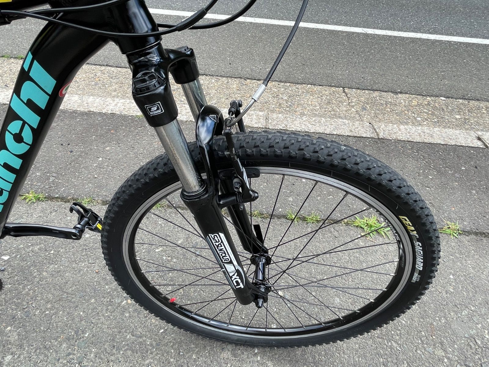 即乘】送料無料 Bianchi ビアンキ MTB KUMA SHIMANO 3X8S 24速 26