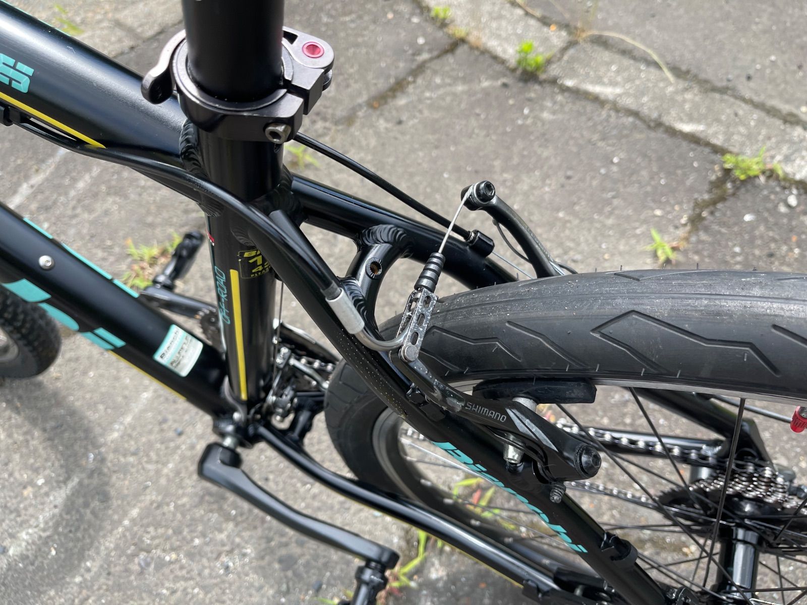 即乘】送料無料 Bianchi ビアンキ MTB KUMA SHIMANO 3X8S 24速 26