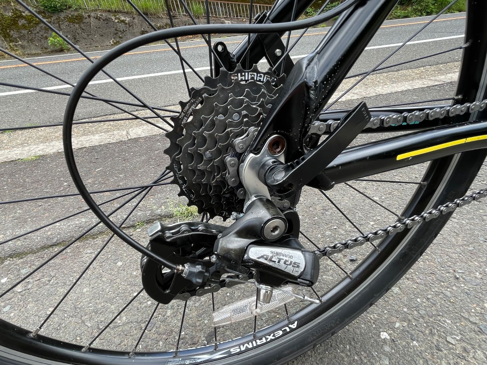 即乘】送料無料 Bianchi ビアンキ MTB KUMA SHIMANO 3X8S 24速 26