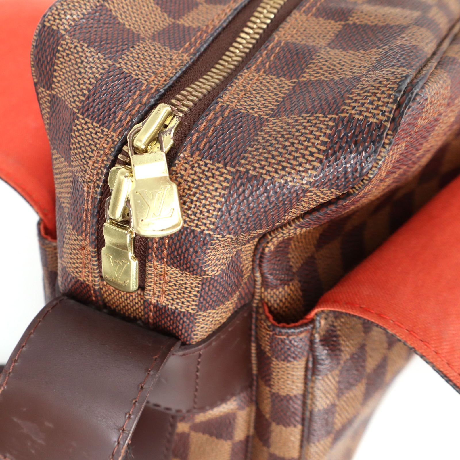 中古】 LOUIS VUITTON ルイヴィトン N45255 ナヴィグリオ ダミエ 