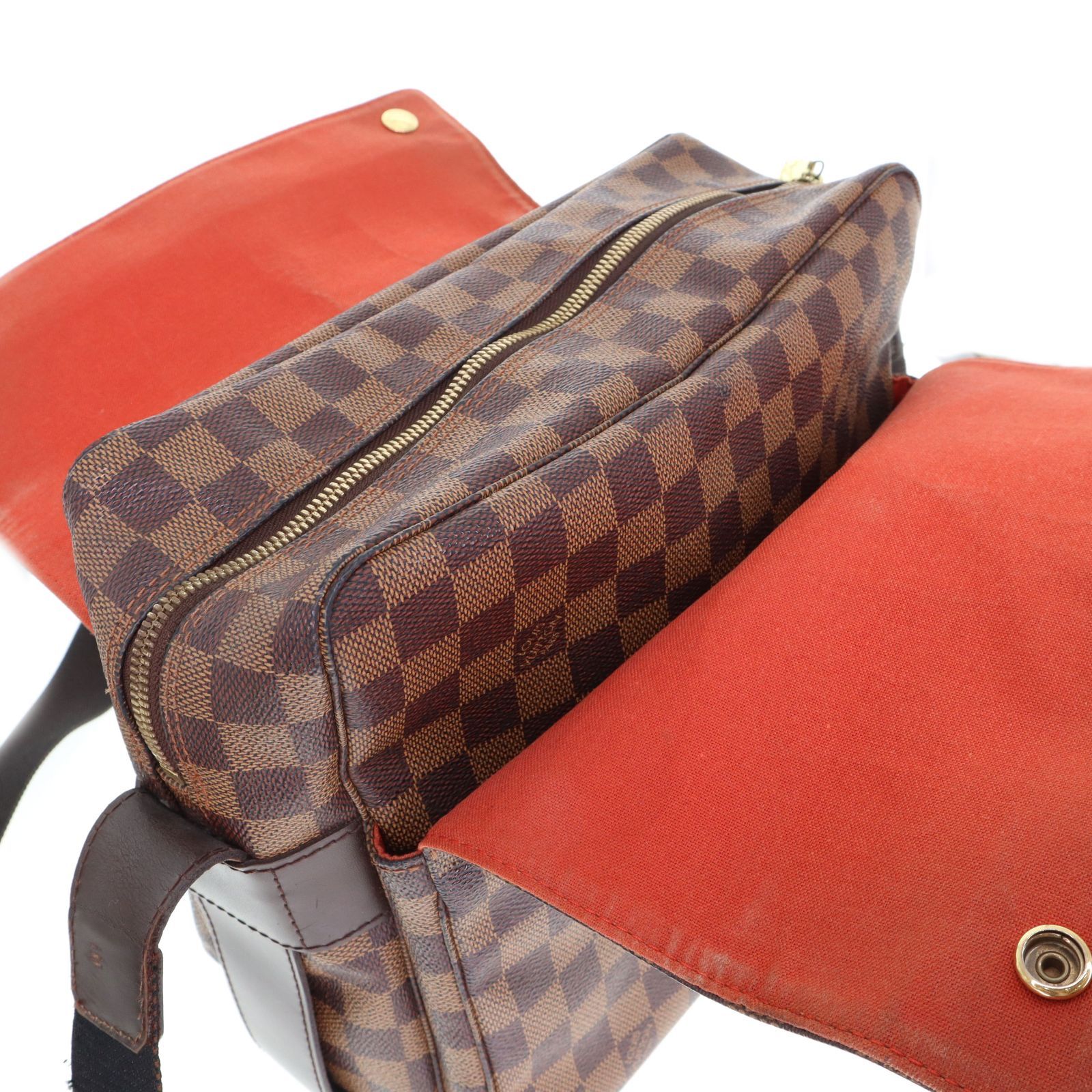 中古】 LOUIS VUITTON ルイヴィトン N45255 ナヴィグリオ ダミエ 