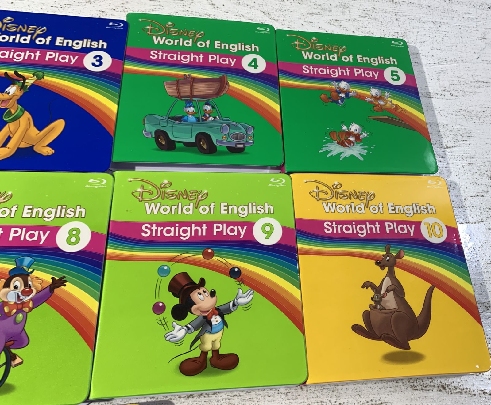ストレートプレイDVD DWE 新子役 ストレートプレイ DVD ディズニー英語