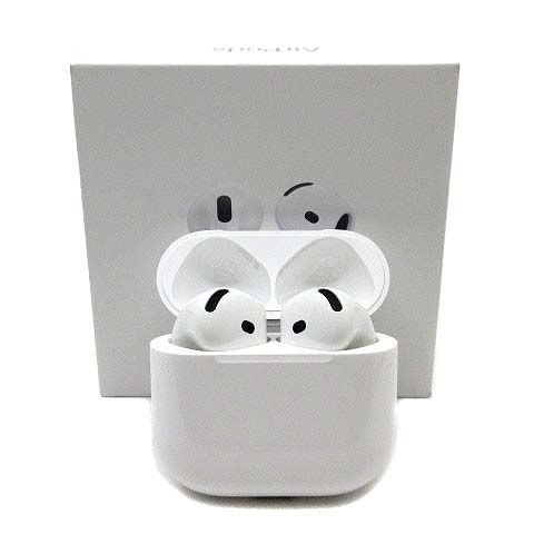アップル Apple エアポッズ Airpods 4 MXP63J/A ワイヤレスイヤホン A3050 A3053 A3058 美品
