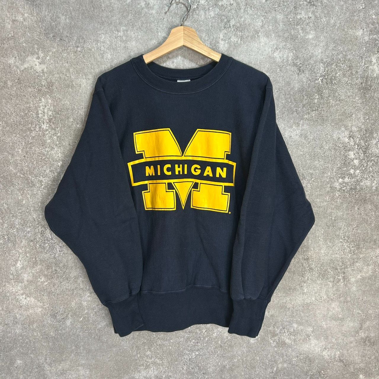 Champion 90's Reverse Weave MICHIGAN ミシガン チャンピオン リバースウィーブ 刺繍タグ MADE in MEXICO メキシコ製 SIZE M