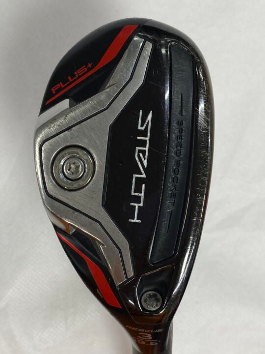 テーラーメイド　STEALTH PLUS+　19.5度　TENSEI SILVER TM70(STEALTH)　Sフレックス　ユーティリティ　中古　ゴルフドゥ！倉敷笹沖店【最短即日発送】