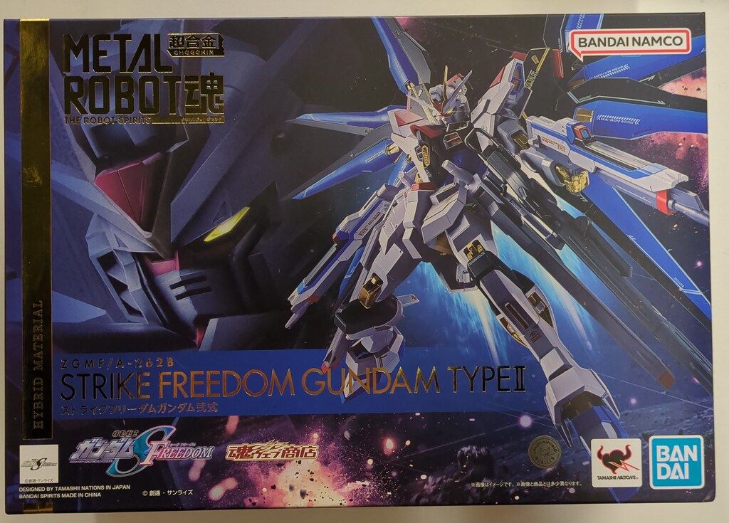 BANDAI SPIRITS METAL ROBOT魂 機動戦士ガンダムSEED FREEDOM ストライクフリーダムガンダム弐式