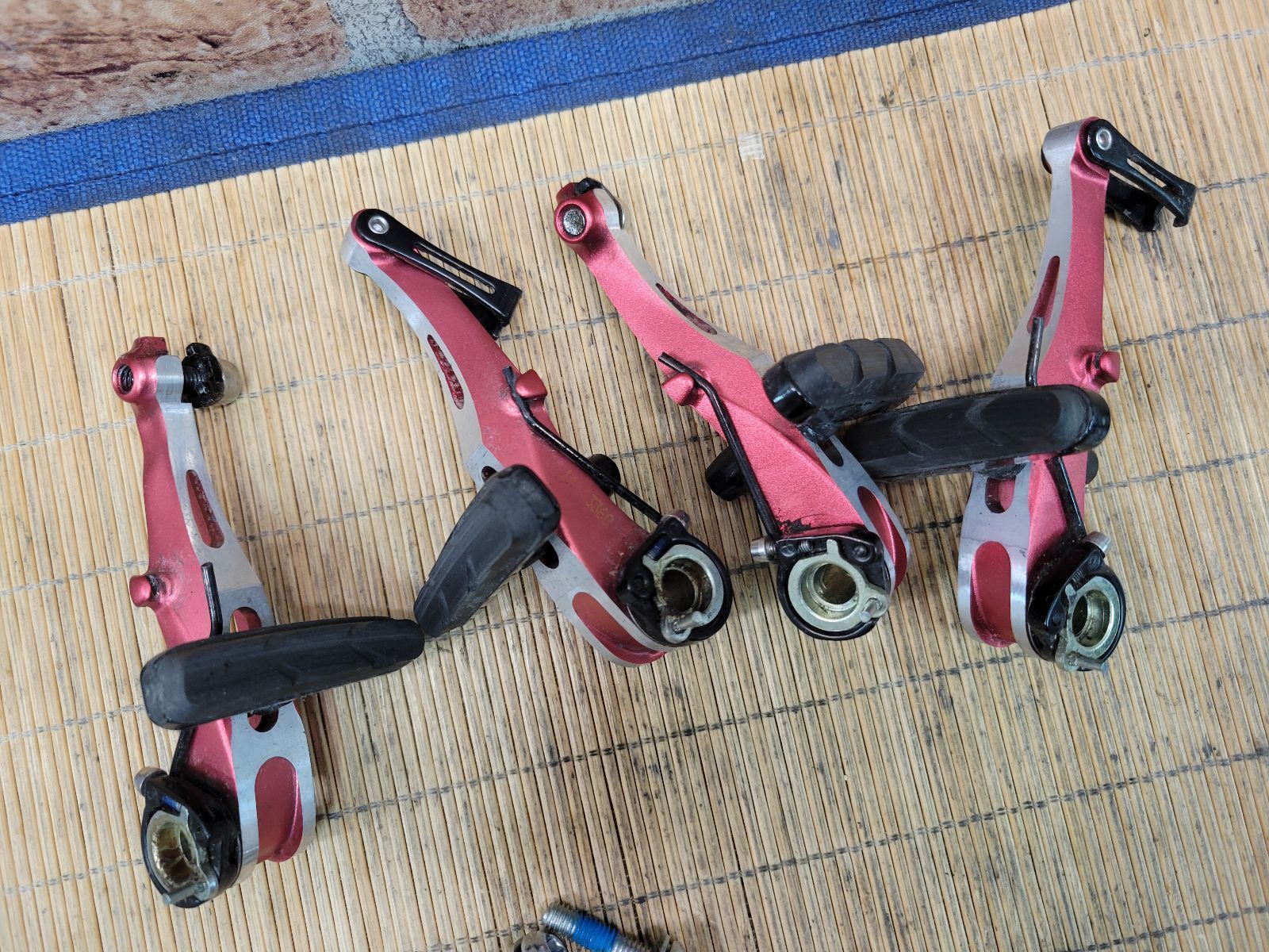 ◇ □ TRP CX9 MINI-V 90mm ミニVブレーキ 前後セット 軽量
