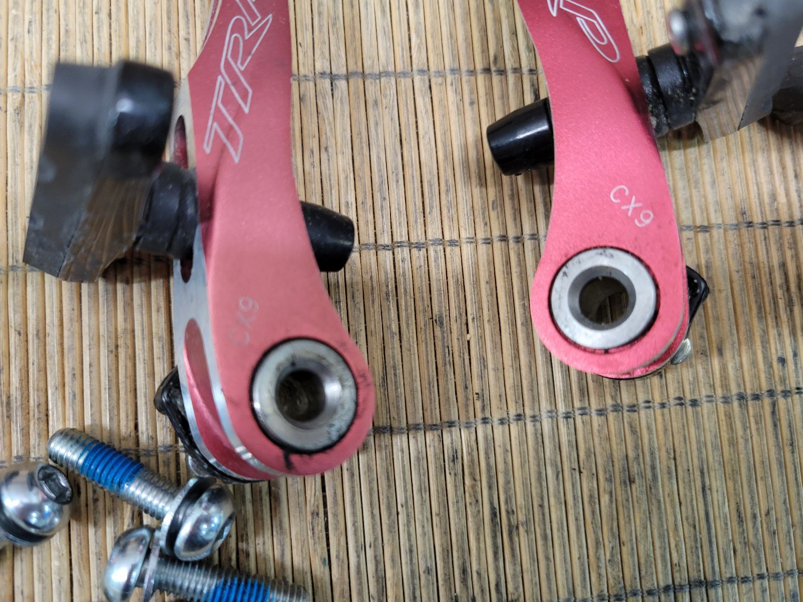 ◇ □ TRP CX9 MINI-V 90mm ミニVブレーキ 前後セット 軽量 