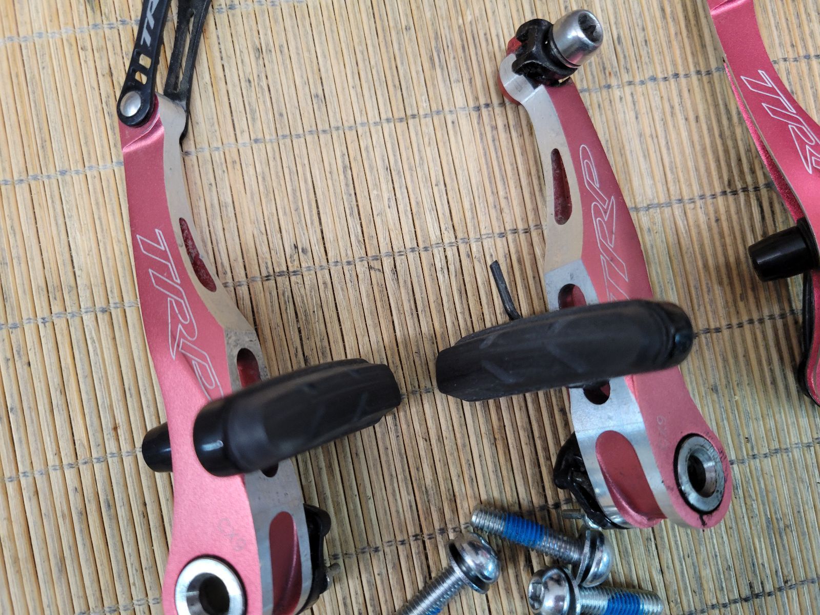 ◇ □ TRP CX9 MINI-V 90mm ミニVブレーキ 前後セット 軽量 