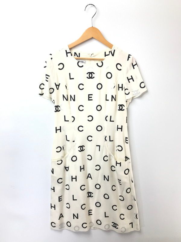 【中古品】 CHANEL シャネル ONE PIECE DRESS ココマーク ワンピース 【183-260621-na-05-tagh】