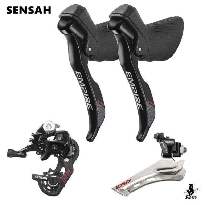 Sensah Empire ロードバイク ギアセット 2x11速 シフター ディレイラー
