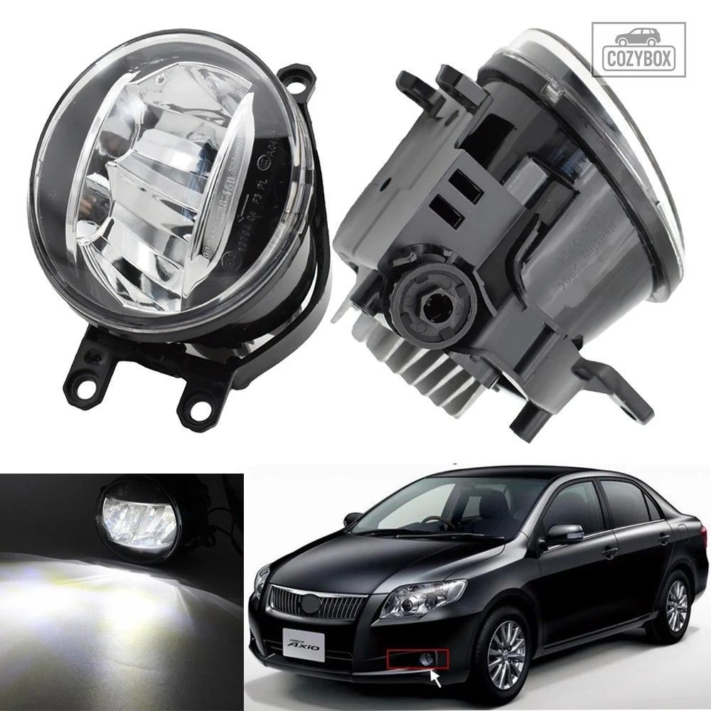 トヨタ カローラ アクシオ 2008 - 12 用 カー スタイリング フォグランプ LED ライ