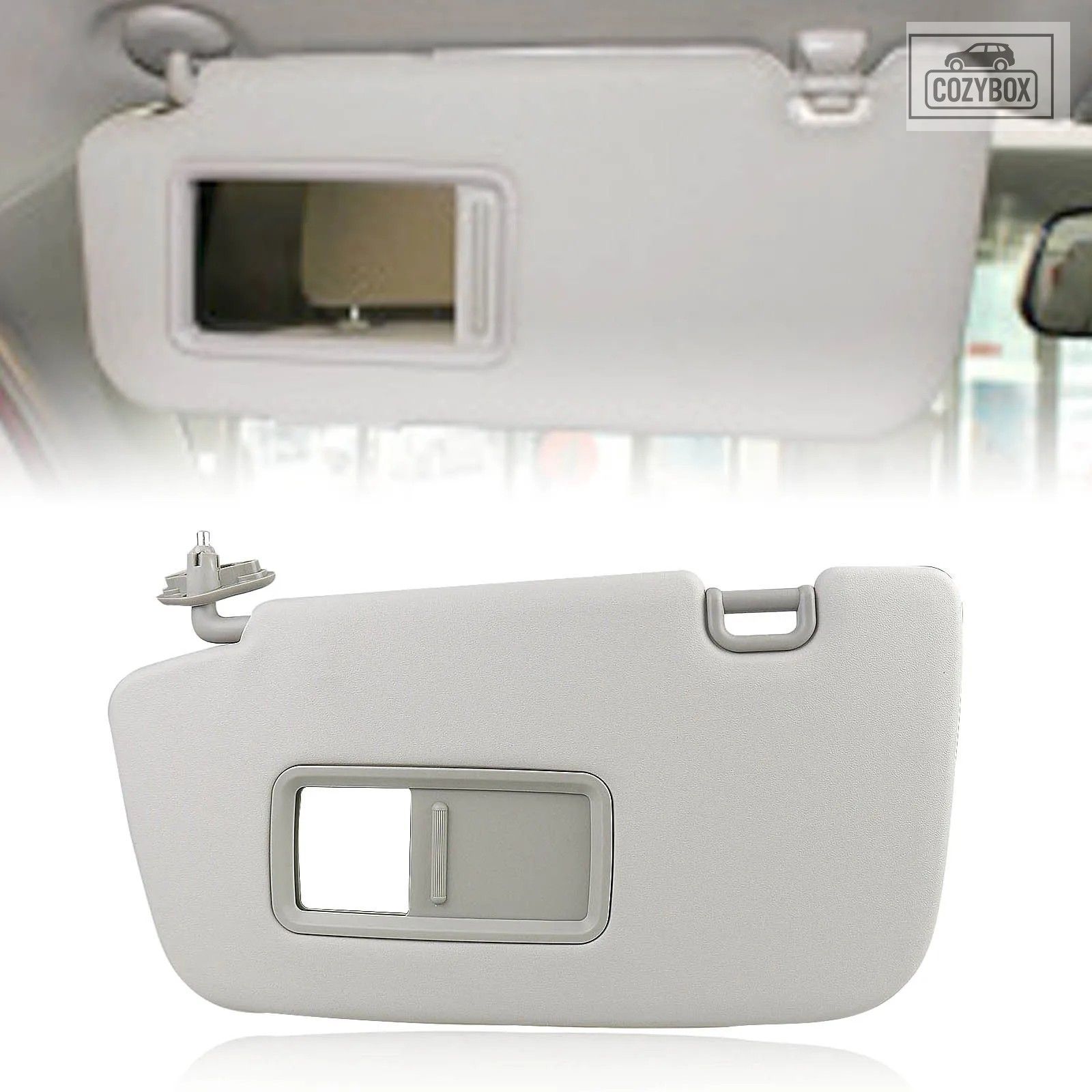 スバル インプレッサ WRX STI 2008 - 14 左 ハンドル車用 サンバイザー シェード カバ