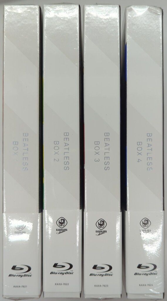アニメBlu-ray ※未開封・難あり）BEATLESS Blu-ray BOX 全4巻 セット
