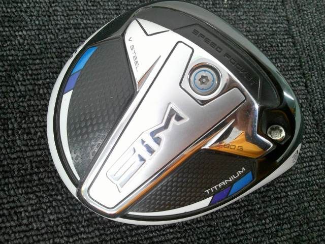 中古 フェアウェイウッド テーラーメイド SIM/ヘッドノミ スリーブ・レンチナシ//15[0732]■松山店