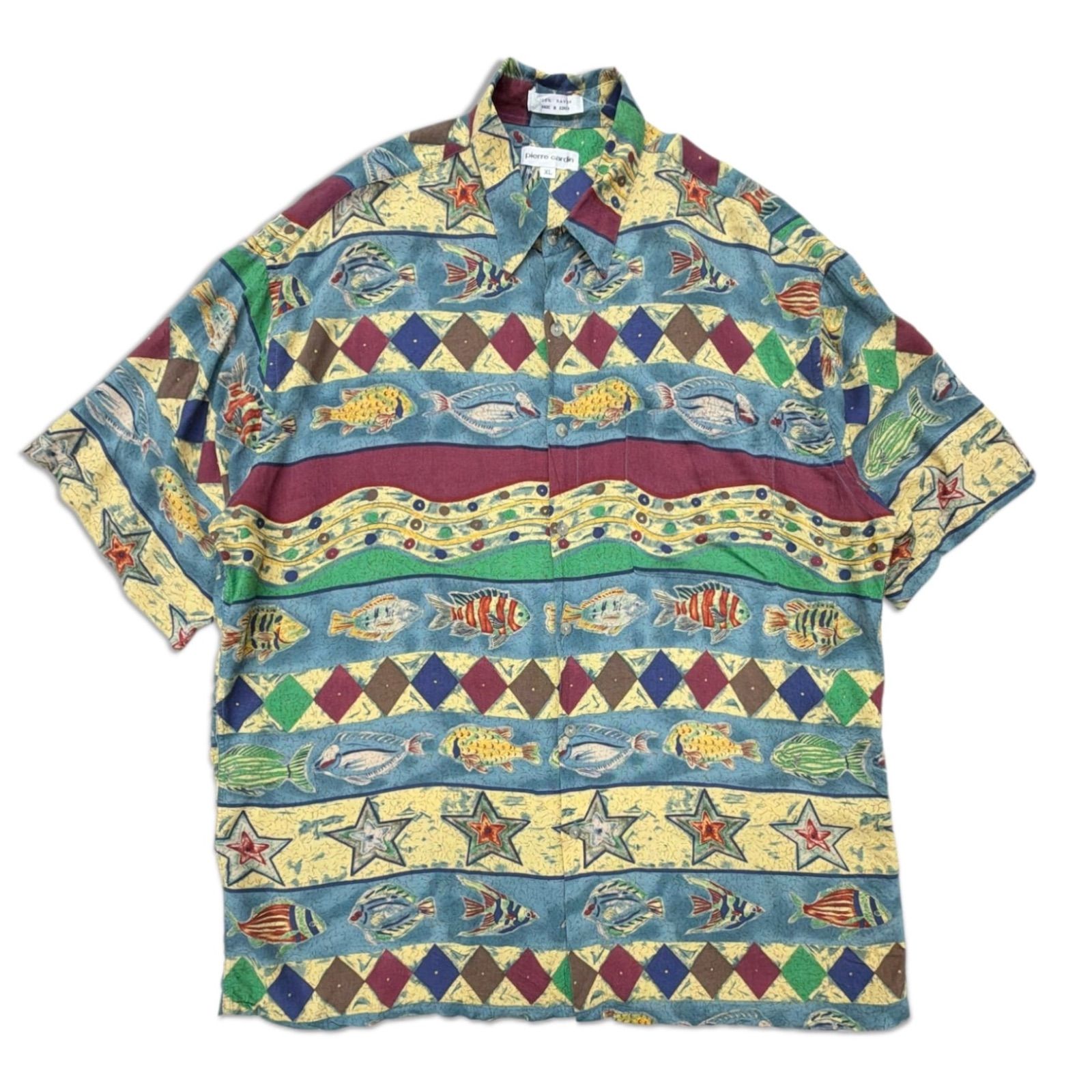 【Pierre cardin】shirt ピエールカルダン　シャツ　アロハ