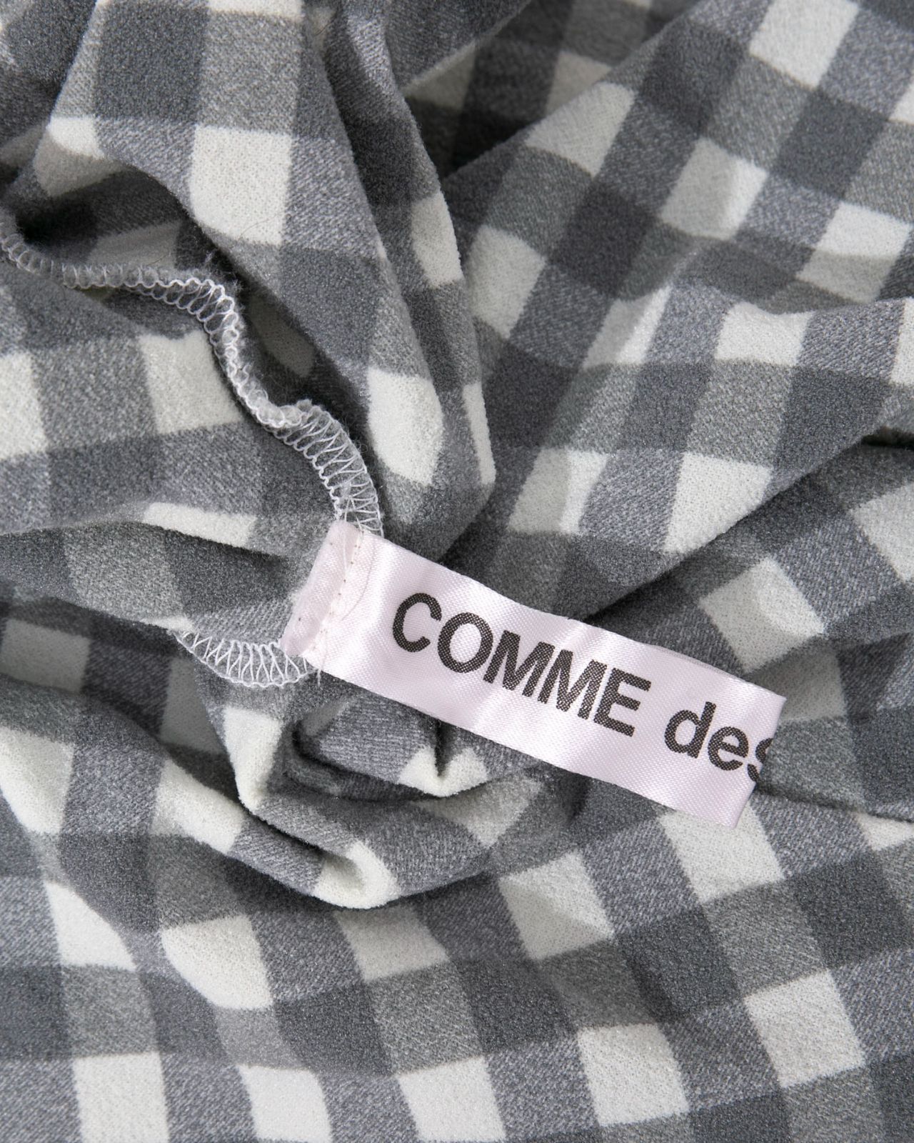 COMME des GARCONS コムデギャルソン ギンガムチェックカットソーGB