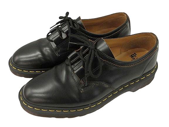 ドクターマーチン DR.MARTENS Ghillie Shoe 1461 ギリーシューズ レザーシューズ UK8 黒 ブラック 革靴 ブーツ