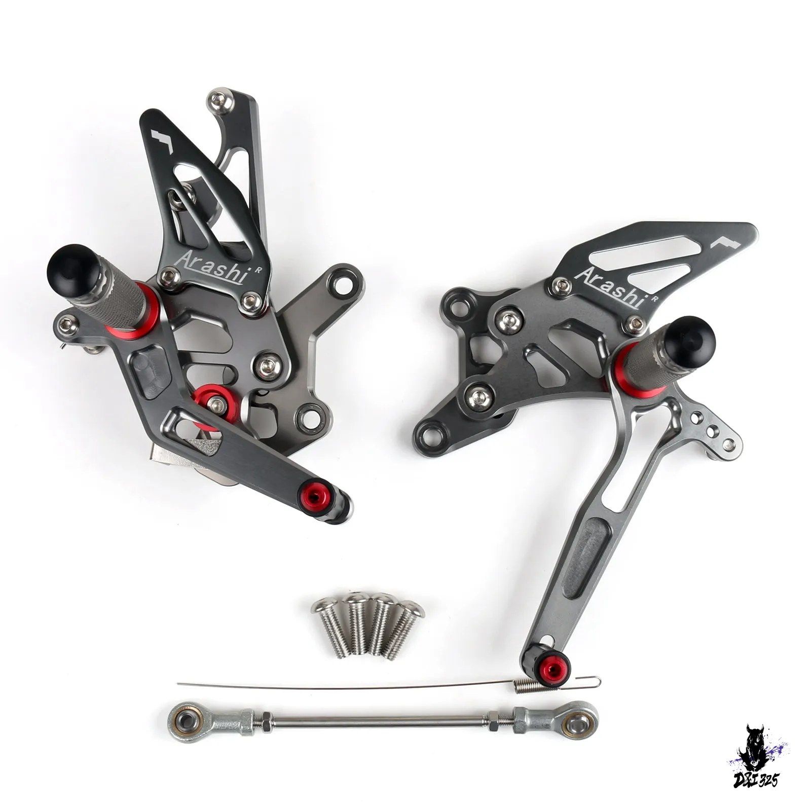 Yamaha YZF-R25 YZF-R3 MT-25 MT-03 2015-2019 用 CNC 調整可能ライダーリアセット
