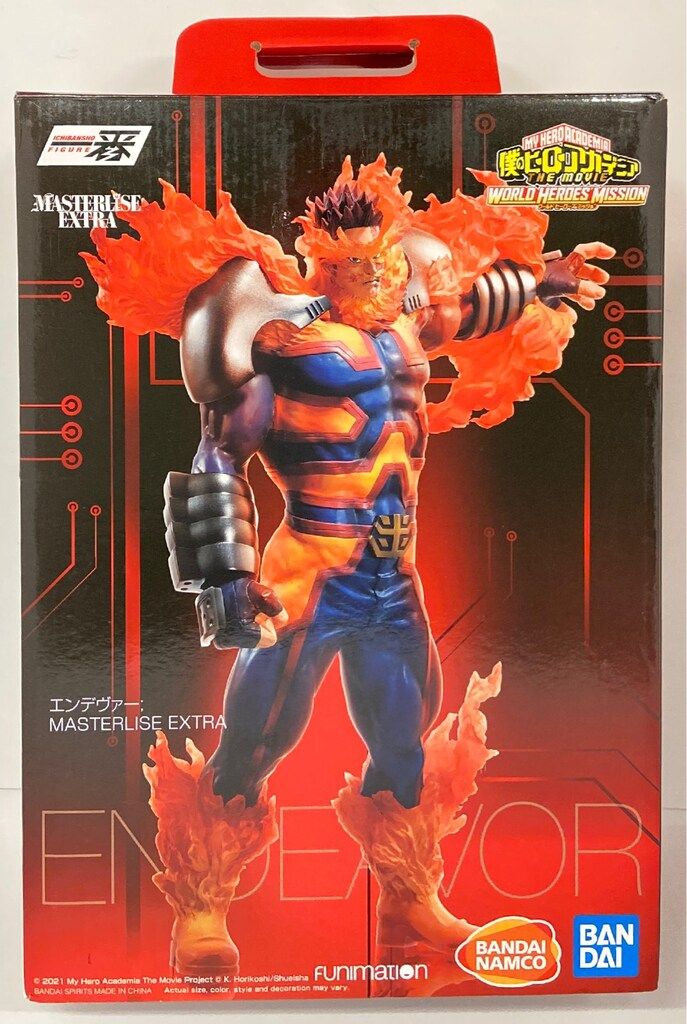 BANDAI NAMCO WORLD HEROES‘ MISSION エンデヴァー MASTERLISE EXTRA フィギュア/海外版