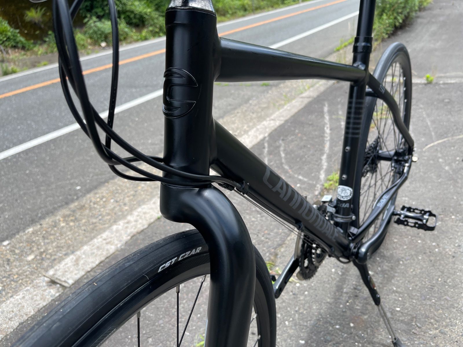 0423【即乘】送料無料 CANNONDALE 油圧ディスクブレーキ 片持ち