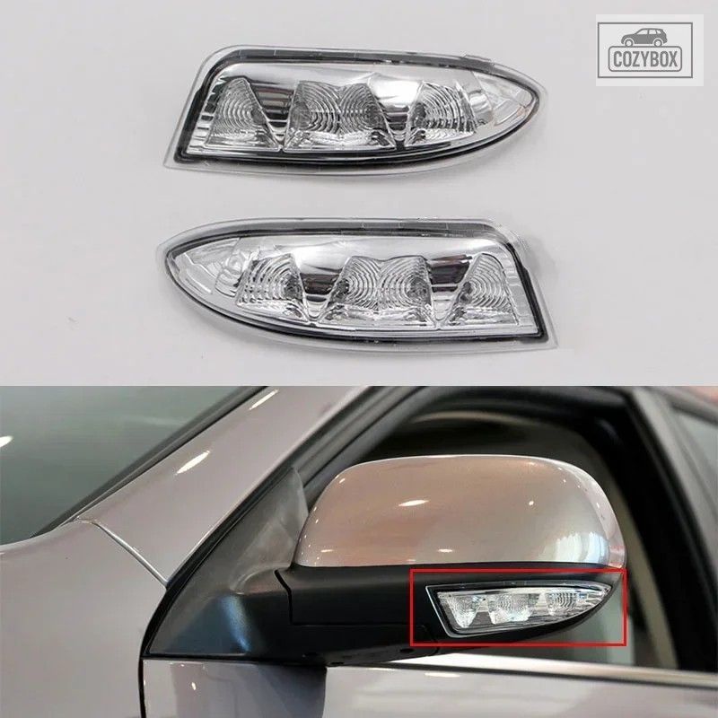 シボレー エピカ 2007 - 14 LED ウィンカーライト バック ミラーランプ フラッシャ