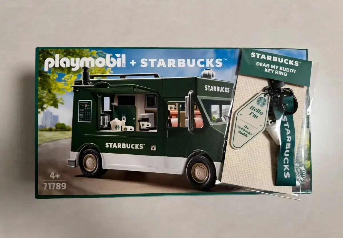 スターバックス 韓国スタバ プレイモービル 4 + 70984 パートナー限定