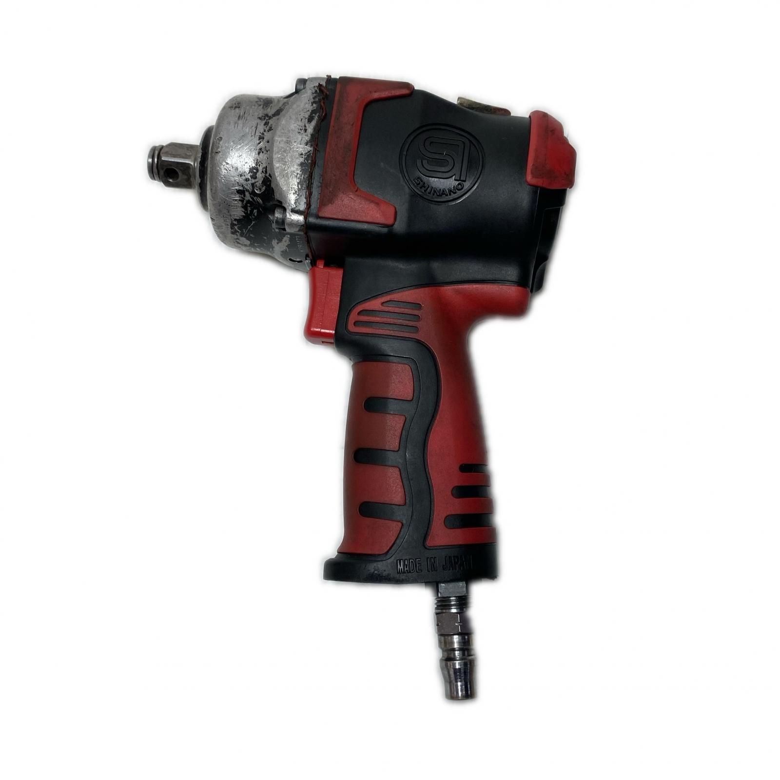 SINANO シナノ エアインパクトレンチ 常圧 K191473 SI-1600C ULTRA レッド