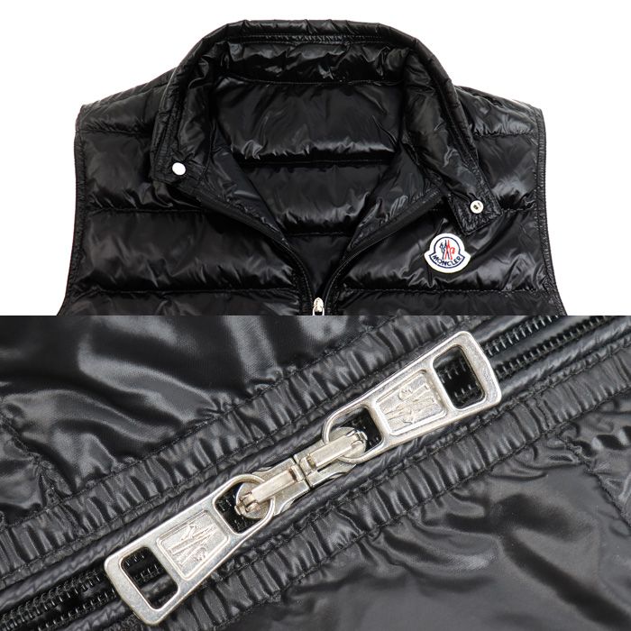 MONCLER モンクレール GUI GILET ダウンベスト ブラック F10911A10700 
