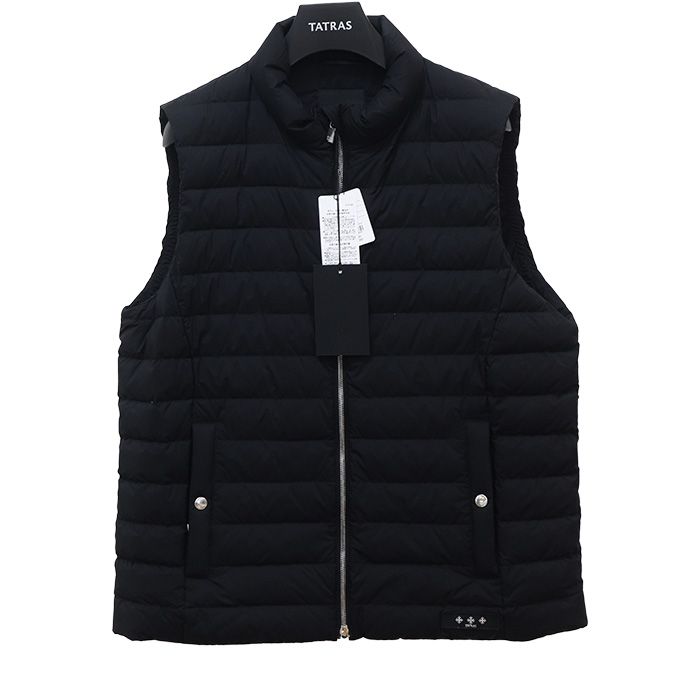 TATRAS タトラス ダウンベスト ブラック MJXA0028013588 4 メンズ 中古 