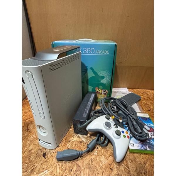 Xbox360 本体 すぐ遊べるセット HDD120GB ソフト 箱説明書付き