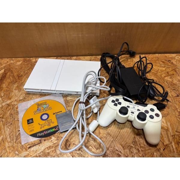 薄型 PS2 プレステ2 SCPH-75000b 668 ソフト付き