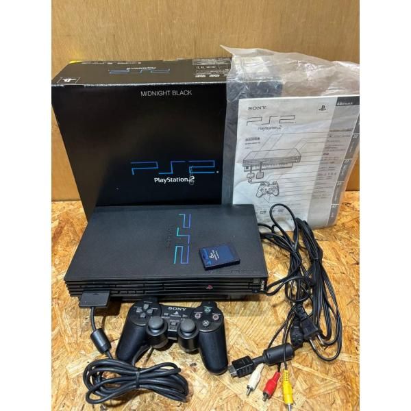 PS2 プレステ2 本体 SCPH-50000 箱 説明書付き 924