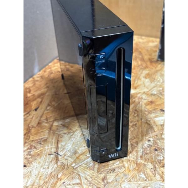 ニンテンドー Wii 本体 ブラック ソフト付き 箱説明書付き 671 - メルカリ