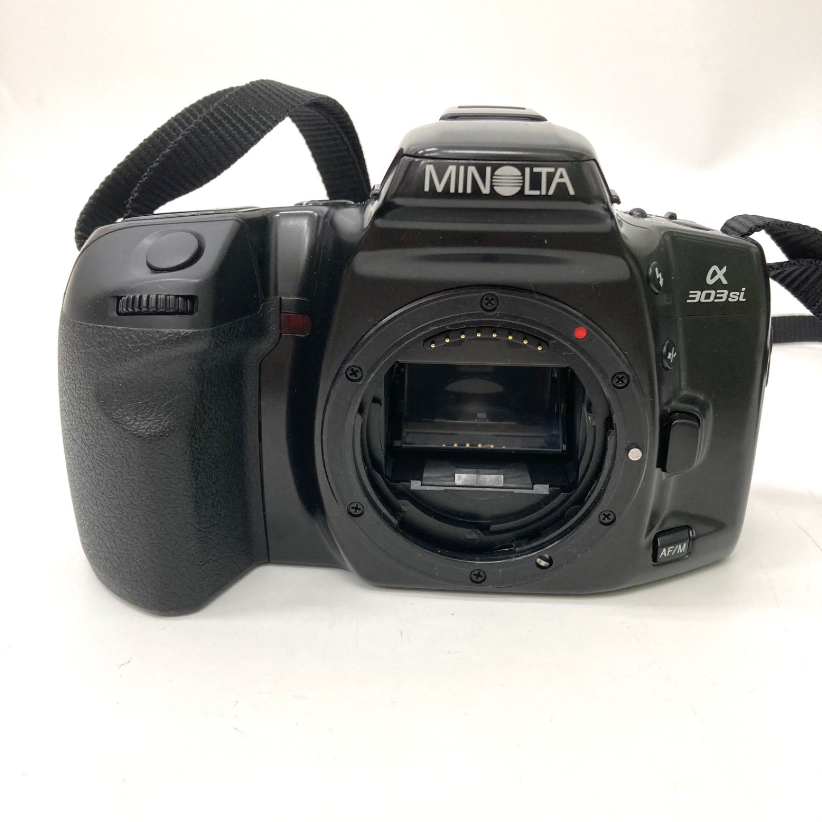 MINOLTA α-303si フィルム一眼レフカメラセット MINOLTA】ミノルタ α303si フィルムカメラ 一眼レフ ズームレンズ