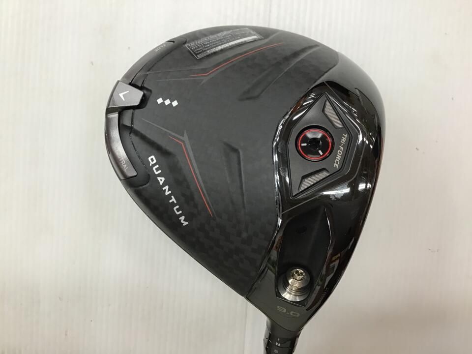 キャロウェイ　QUANTUM ◆◆◆ US　9度　Fujikura VENTUS Black 6　Xフレックス　ドライバー　中古【最短即日発送】