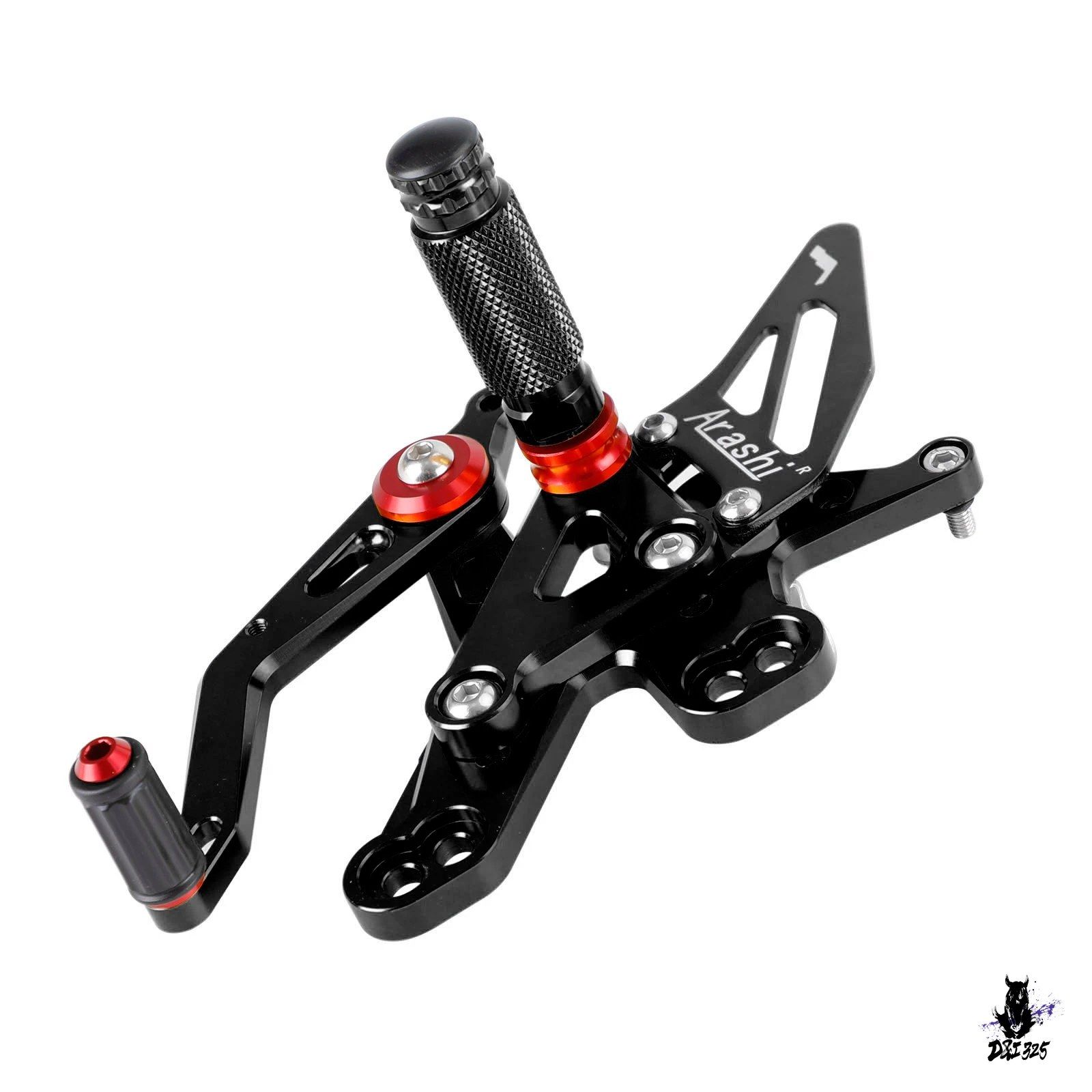 Honda CB650R CBR650R/F 用 CNC リアセット フットペグ 2019-2023
